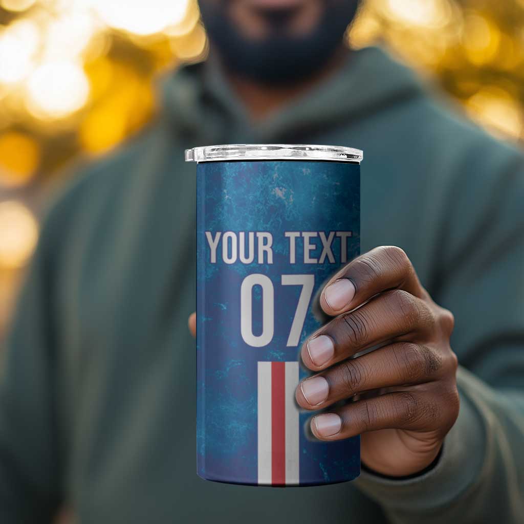 Cape Verde Tubaroes Azuis 4 in 1 Can Cooler Tumbler Break The Waves - African Pride