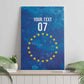 Cape Verde Tubaroes Azuis Custom Canvas Wall Art Break The Waves - African Pride