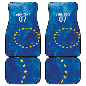 Cape Verde Tubaroes Azuis Custom Car Mats Break The Waves - African Pride