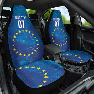 Cape Verde Tubaroes Azuis Custom Car Seat Cover Break The Waves - African Pride