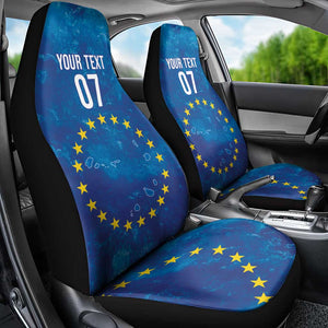 Cape Verde Tubaroes Azuis Custom Car Seat Cover Break The Waves - African Pride