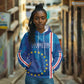 Cape Verde Tubaroes Azuis Custom Hoodie Break The Waves - African Pride