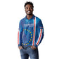 Cape Verde Tubaroes Azuis Custom Long Sleeve Polo Shirt Break The Waves - African Pride