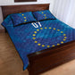 Cape Verde Tubaroes Azuis Custom Quilt Bed Set Break The Waves - African Pride