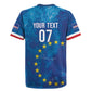 Cape Verde Tubaroes Azuis Custom Rugby Jersey Break The Waves - African Pride