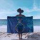Cape Verde Tubaroes Azuis Custom Sarong Break The Waves - African Pride