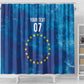 Cape Verde Tubaroes Azuis Custom Shower Curtain Break The Waves - African Pride