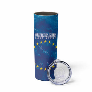 Cape Verde Tubaroes Azuis Skinny Tumbler Break The Waves - African Pride