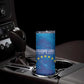 Cape Verde Tubaroes Azuis Skinny Tumbler Break The Waves - African Pride