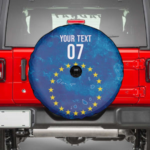 Cape Verde Tubaroes Azuis Custom Spare Tire Cover Break The Waves - African Pride