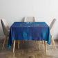 Cape Verde Tubaroes Azuis Custom Tablecloth Break The Waves - African Pride