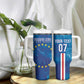Cape Verde Tubaroes Azuis Tumbler With Handle Break The Waves - African Pride