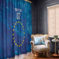 Cape Verde Tubaroes Azuis Custom Window Curtain Break The Waves - African Pride