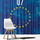 Cape Verde Tubaroes Azuis Custom Window Curtain Break The Waves - African Pride