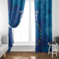 Cape Verde Tubaroes Azuis Custom Window Curtain Break The Waves - African Pride