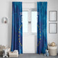 Cape Verde Tubaroes Azuis Custom Window Curtain Break The Waves - African Pride