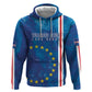 Cape Verde Tubaroes Azuis Custom Zip Hoodie Break The Waves - African Pride