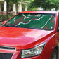 Morocco Football Auto Sun Shade Grunge Motifs