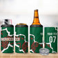 Morocco Football Custom 4 in 1 Can Cooler Tumbler Grunge Motifs