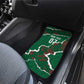 Morocco Football Custom Car Mats Grunge Motifs