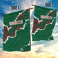Morocco Football Garden Flag Grunge Motifs