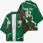 Morocco Football Custom Kimono Grunge Motifs