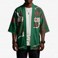 Morocco Football Custom Kimono Grunge Motifs