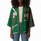Morocco Football Custom Kimono Grunge Motifs