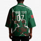 Morocco Football Custom Kimono Grunge Motifs