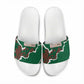 Morocco Football Slide Sandals Grunge Motifs
