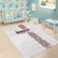Morocco Atlas Lions Area Rug Arabesque Inspired Pattern