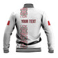 Morocco Atlas Lions Personalized Baseball Jacket Arabesque Inspired Pattern