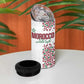 Morocco Atlas Lions Personalized 4 in 1 Can Cooler Tumbler Arabesque Inspired Pattern