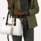 Morocco Atlas Lions Leather Bag Arabesque Inspired Pattern