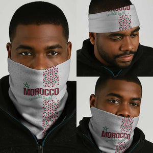 Morocco Atlas Lions Neck Gaiter Arabesque Inspired Pattern