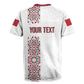Morocco Atlas Lions Personalized Rugby Jersey Arabesque Inspired Pattern