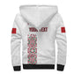 Morocco Atlas Lions Personalized Sherpa Hoodie Arabesque Inspired Pattern