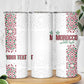 Morocco Atlas Lions Personalized Skinny Tumbler Arabesque Inspired Pattern