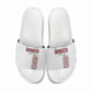 Morocco Atlas Lions Slide Sandals Arabesque Inspired Pattern