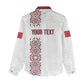 Morocco Atlas Lions Personalized Women Casual Shirt Arabesque Inspired Pattern