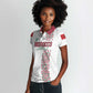 Morocco Atlas Lions Personalized Women Polo Shirt Arabesque Inspired Pattern