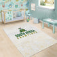 South Africa Cricket Champion Area Rug Gold Proteas - All White - African Pride