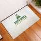 South Africa Cricket Champion Rubber Doormat Gold Proteas - All White - African Pride