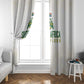 South Africa Cricket Champion Window Curtain Gold Proteas - All White - African Pride