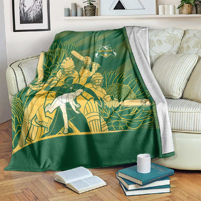 South Africa Cricket Champion Blanket Proteas Rock The World - African Pride
