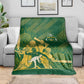 South Africa Cricket Champion Blanket Proteas Rock The World - African Pride