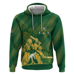Custom South Africa Cricket Champion Hoodie Proteas Rock The World - African Pride