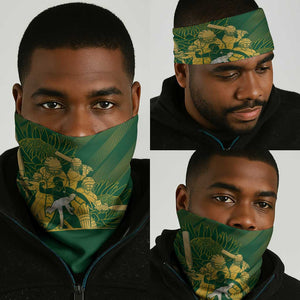 South Africa Cricket Champion Neck Gaiter Proteas Rock The World - African Pride