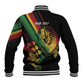 Personalised Afro Vibes Baseball Jacket Reggae King - Live The Way You Love