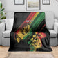 Personalised Afro Vibes Blanket Reggae King - Live The Way You Love